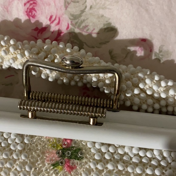 Beaded reversible handbag Vintage - Picture 6 of 12